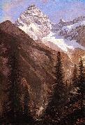 Albert Bierstadt, Canadian_Rockies_Asulkan_Glacier
